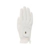 Jezdecké rukavice ROECKL Grip white (6,5)