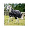 Výběhová deka HORSEWARE Rambo Wug 1680D 50g black/thunderstorm grey & silver 155cm