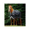 Výběhová deka HORSEWARE Rambo 1680D 50g black/thunderstorm grey & silver 125cm