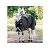 Výběhová deka HORSEWARE Rambo 1680D 100g black/thunderstorm grey & silver 130cm