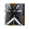 Výběhová deka HORSEWARE Rambo 1680D 50g black/thunderstorm grey & silver 155cm