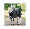Výběhová deka HORSEWARE Rambo 1680D 100g black/thunderstorm grey & silver 155cm