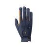 Jezdecké rukavice ROECKL Malta navy/caramel (10)