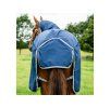 Výběhová deka HORSEWARE Amigo Ripstop 900D 50g navy/titanium grey & silver 155cm