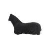 Odpocovací deka BACK ON TRACK Supreme s krkem black 165cm