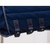 Stájová deka HORSEWARE Rambo Optimo Plus s krkem 400g navy/thunderstorm grey & silver 145cm