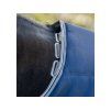 Stájová deka HORSEWARE Rambo Optimo 200g navy/thunderstorm grey & silver 155cm