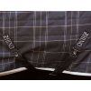 Stájová deka HORSEWARE Rhino Pony Vari Layer 250g black/grey/white check & grey 100cm