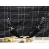 Stájová deka HORSEWARE Rhino Vari Layer 250g black/grey/white check & grey 140cm