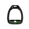 Bezpečnostní třmeny FLEX-ON Safe-On Flat Grip black/black/green
