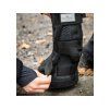 Speciální kamaše HORSEWARE Show Ready Wraps black/black & silver COB