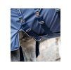 Deka HORSEWARE Show Ready Rug s krkem navy/navy & silver 165cm