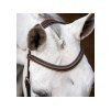 Uzdečka HORSEWARE Micklem Deluxe Competition 3 dark havana COB/FULL