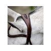 Uzdečka HORSEWARE Cavesson s anglickým nánosníkem brown FULL