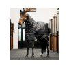Stájová deka HORSEWARE Easy-Layer Plus s krkem 200g black/black & silver125cm