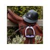 Jezdecká helma FLEX-ON Armet Dark Angel T1 chinstrap brown M