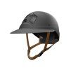 Jezdecká helma FLEX-ON Armet Dark Angel T1 chinstrap brown M