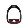 Třmeny FLEX-ON Green Composite Flat Grip black/black/red