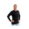Tričko BACK ON TRACK s dlouhým rukávem unisex black (M)