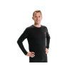 Tričko BACK ON TRACK s dlouhým rukávem unisex black (M)