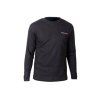 Tričko BACK ON TRACK s dlouhým rukávem unisex black (M)