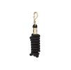Vodítko BACK ON TRACK s klasickou karabinou black/gold