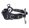 Hackamore/obnosek F.R.A. Fiore s kroužky black FULL
