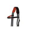Sidepull F.R.A. Pardoes de luxe black/orange PONY