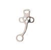 Hackamore ramena F.R.A. Justin nerez 150mm (pár)