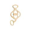 Hackamore ramena F.R.A. Love mosaz 105mm (pár)