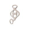 Hackamore ramena F.R.A. Love nerez 105mm (pár)