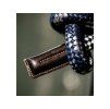 Vodítko HORSEWARE navy/brown & silver