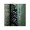 Vodítko HORSEWARE black/black & silver