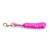 Vodítko KM ELITE Poly Durable s klasickou karabinou warm pink 180cm