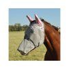 Maska CASHEL Crusader Fly Mask Long Nose Arab-Cob with Ears Pink