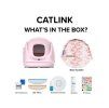 Smart samočisticí toaleta CATLINK Baymax Pink
