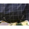 Výběhová deka HORSEWARE Rhino Wug Pony Vari Layer 250g black/grey/white check & grey 100cm