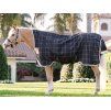 Výběhová deka HORSEWARE Rhino Wug Pony Vari Layer 250g black/grey/white check & grey 100cm