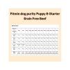 FITMIN Purity Grain Free Puppy & Starter Beef 2kg