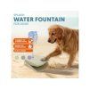 COOLPETS Splash Water fontána olivová