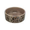 Keramická miska TRIXIE leopardí vzor 1000ml (18cm) (MIX BAREV)