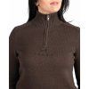Svetr FAGER Kim Half Zip brown (L)