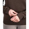Svetr FAGER Kim Half Zip brown (L)