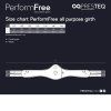 Podbřišník PRESTEQ PerformFree black 145cm