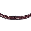 Čelenka PRESTEQ StarGlow black/burgundy FULL