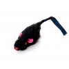 Hračka pro kočky JK - myš s králičí kožešinou 4,5cm (12ks)