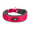 Obojek TRIXIE Premium extra široký fuchsia/grafit (M-L) 4x40-48cm (DOPRODEJ)