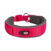 Obojek TRIXIE Premium extra široký fuchsia/grafit (L) 5x46-55cm (DOPRODEJ)