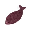 Lízací podložka EPIC PET Lick&Snack rybka pastelově fialová 28x11,5cm