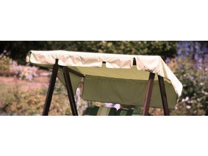 9909 80077 hollywoodschaukel dach Harbo Lilly 2 sitzer beige